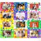 DIY Foam Picture Frame Craft Kit, 12-Pack of 4x6-Inch Colorful Picture Frames with 500+ Punch Out Stickers & Easels, Back to School Arts & Craft Activity, Perfect for Projects